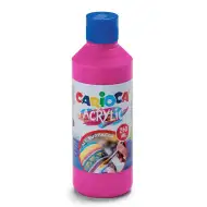 Akrilna barva 250 ml roza - Carioca