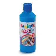 Akrilna barva 250 ml v modri barvi - Carioca