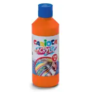 Akrilna barva 250 ml v oranžni barvi - Carioca