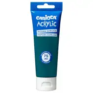 Akrilna barva 75 ml smaragdno zelena - Carioca