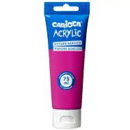 Akrilna barva 75 ml v magenta barvi - Carioca