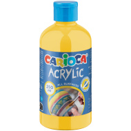 Akrilna barva, limonino rumena, 250 ml - Carioca