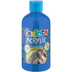 Akrilna barva, modra, 250 ml - Carioca