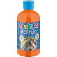 Akrilna barva, oranžna, 250 ml - Carioca