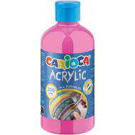 Akrilna rožnata barva, 250 ml - Carioca