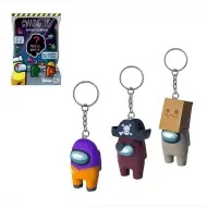 Among Us Obesek za ključe presenečenje figura v vrečki različnih vrst