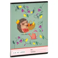 Ars Una: Apple Pie ježek črtasti zvezek za 2. razred A/5