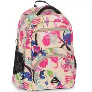 Ars Una: Beach flowers cvetlični ergonomski šolski nahrbtnik, 33x45x24 cm