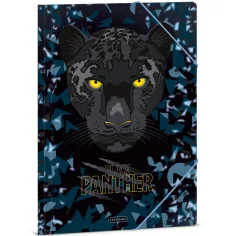Ars Una: Black Panther mapa z elastiko, velikost A4
