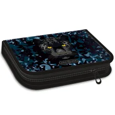 Ars Una: Black Panther zložljiva napolnjena peresnica 12,8x19,3x3,6 cm