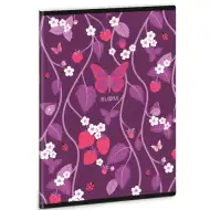 Ars Una Bloom Papillon zvezek A/5 z dodatnim sponkam