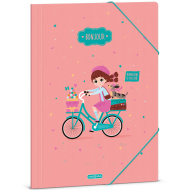 Ars Una: Bonjour mapa z elastiko, velikost A4