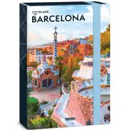 Ars Una: Cityscape-Barcelona A/4 škatla za zvezke