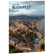 Ars Una: Cityscape of Budapest gumirana mapa A/4