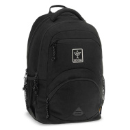 Ars Una: Cordura Black ergonomska šolska torba, nahrbtnik 27 L