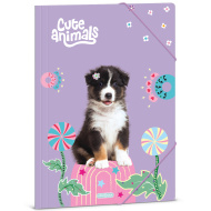 Ars Una: Cute Animals - Aussie mapa z gumico s psom, velikost A4