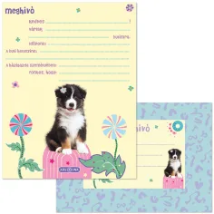 Ars Una: Cute Animals Aussie — komplet 10 vabil s motivom kužka z ovojnicami