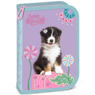 Ars Una: Cute Animals Aussie – pasji zložljiv oblazinjen peresnik 13 x 19 x 4 cm