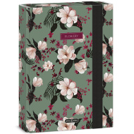 Ars Una: Cvetlična zelena škatla za zvezke A/5