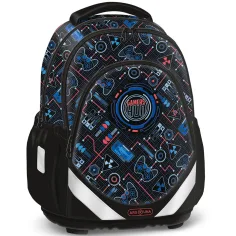 Ars Una: Gamers HUD anatomski šolski nahrbtnik 33 × 42 × 21 cm