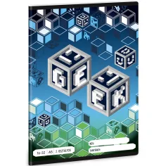 Ars Una: Geek zvezek s črtami za 2. razred A/5 16-32