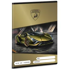 Ars Una: Lamborghini Revuelto A/5 črtni zvezek za 1. razred 14-32