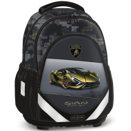 Ars Una: Lamborghini Sian anatomski šolski nahrbtnik 33×43×22 cm