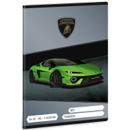 Ars Una: Lamborghini Temerario črtast zvezek za 2. razred A/5 16-32
