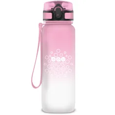 Ars Una: Matna steklenica za vodo brez BPA z barvnim prelivom - 800 ml - sladkorna pena