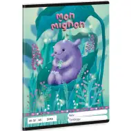 Ars Una: Mon Mignon zvezek brez črt A/5 20-32