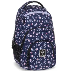 Ars Una: Navy Bloom AU-2 šolska torba, nahrbtnik 32x46x22 cm