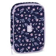 Ars Una: Navy Bloom večnadstropna peresnica 15,5 x 22,5 x 4,5 cm
