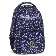 Ars Una: Navy bloom AU-6 šolska torba, nahrbtnik 34x45x26 cm