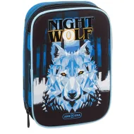 Ars Una: Nightwolf večnivojska zložljiva peresnica 15,5 x 22,5 x 4,5 cm