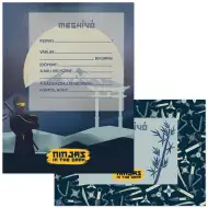 Ars Una Ninjas in the Dark vabilo na zabavo z ovojnico, 10 kosov