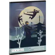 Ars Una: Ninjas in the dark črtasta beležka A/5 21-32