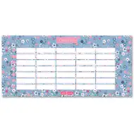 Ars Una: Pearl Blossom Blue cvetlični dvostranski urnik