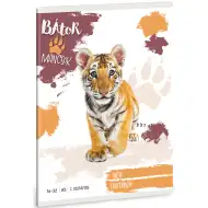 Ars Una: Pogumne tačke - Tiger črtan zvezek za 2. razred A/5 16-32