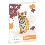 Ars Una: Pogumni Tačke - Tigrica A/5 črtast zvezek za 1. razred 14-32