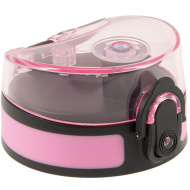 Ars Una: Pokrov steklenice z varnostnim zaklepom Candy floss - v rožnati barvi - za 800 in 1000 ml steklenice