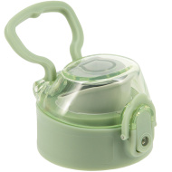 Ars Una: Pokrov za 700-ml kovinsko steklenico Botanic Leaf v pastelno zeleni barvi