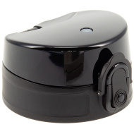 Ars Una: Pokrov za bidon z varnostnim zaklepom v črni barvi - za bidone 800 in 1000 ml