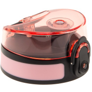 Ars Una: Pokrov za steklenico z varnostnim zaklepom v pudrasti barvi - za 800 in 1000 ml steklenice