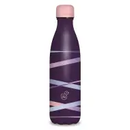 Ars Una: Ribbon purple dvostenska kovinska steklenica 500 ml