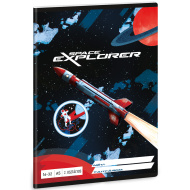 Ars Una: Space explorer črtast zvezek za 2. razred A/5 16-32