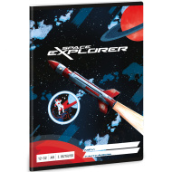 Ars Una: Space explorer črtni zvezek za 3. razred 12-32 A/5
