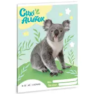 Ars Una: Srčkani živali - Koala zvezek s črtami za 2. razred A/5