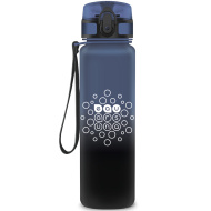 Ars Una: Stormy Night modro-črna prelivna matna steklenica za vodo brez BPA, 600 ml