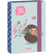 Ars Una: Sveže cvetje, škatla za zvezke z vzorcem ježka A/5