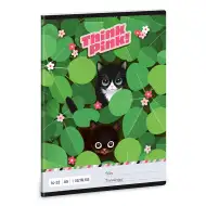 Ars Una: Think Pink A/5 črtasti zvezek za 1. razred 14-32